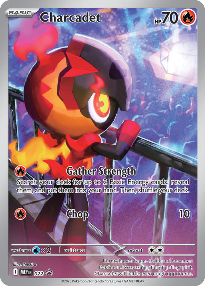 Charcadet 022 (ME02: Phantasmal Flames)  - Holofoil | Good Games Adelaide SA