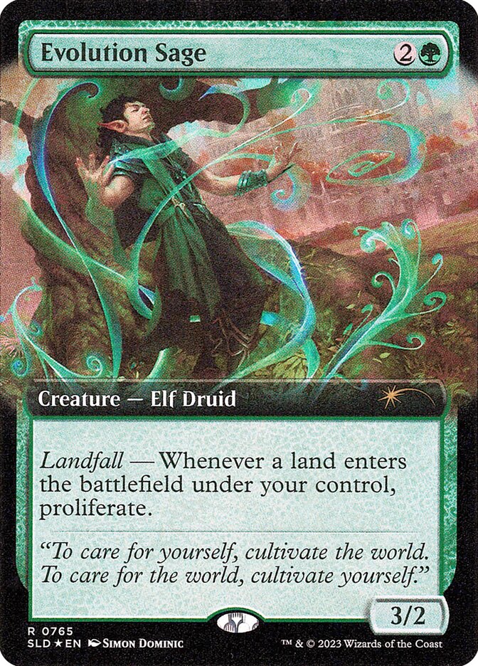 Evolution Sage 765 (Secret Lair Drop Series)  - Foil | Good Games Adelaide SA