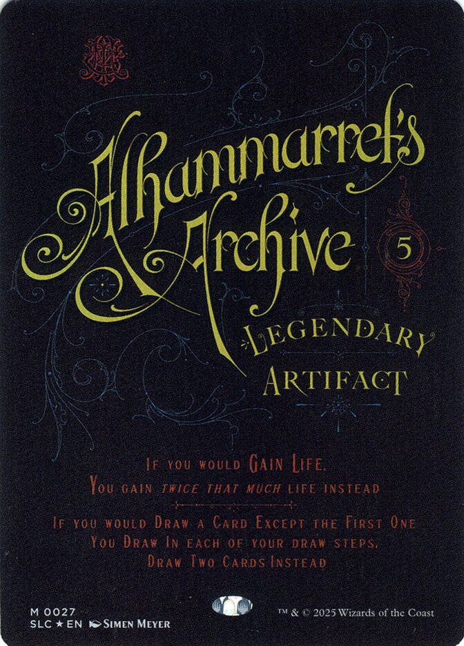 Alhammarret's Archive 27/84 (Secret Lair Countdown Kit)  - Borderless Foil | Good Games Adelaide SA
