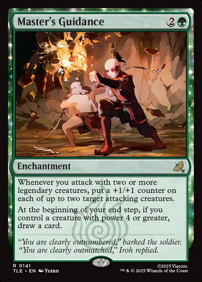 Master's Guidance 141 (Avatar: The Last Airbender: Eternal-Legal)  - Foil | Good Games Adelaide SA