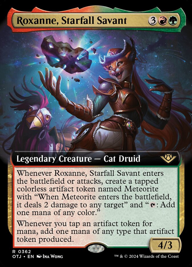 Roxanne, Starfall Savant 362 (Outlaws of Thunder Junction)  - Foil | Good Games Adelaide SA