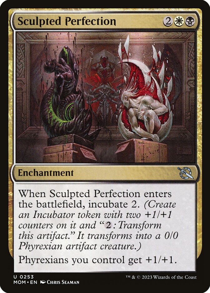 Sculpted Perfection 253 (March of the Machine)  - Foil | Good Games Adelaide SA