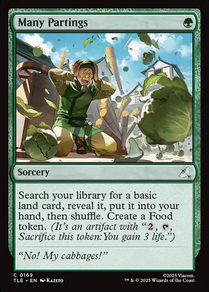 Many Partings 169 (Avatar: The Last Airbender: Eternal-Legal)  - Foil | Good Games Adelaide SA
