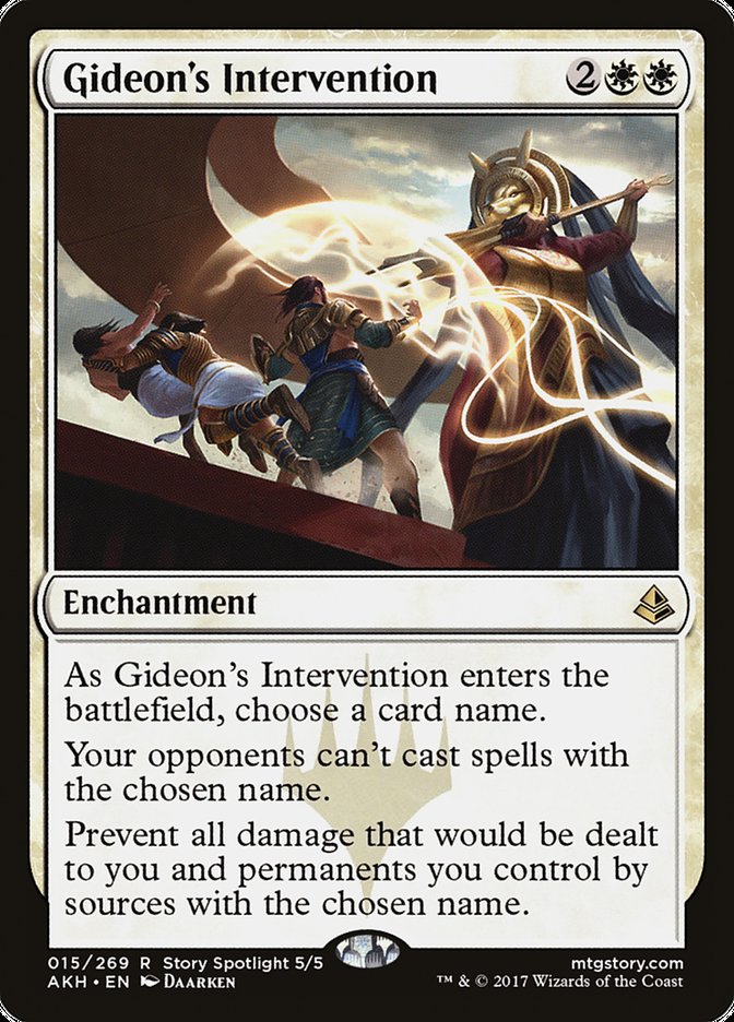 Gideon's Intervention 15 (Amonkhet)  | Good Games Adelaide SA