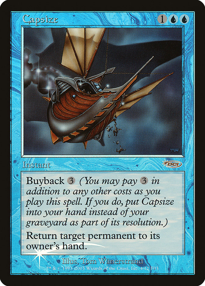 Capsize 4 (FNM Promos)  - Foil | Good Games Adelaide SA