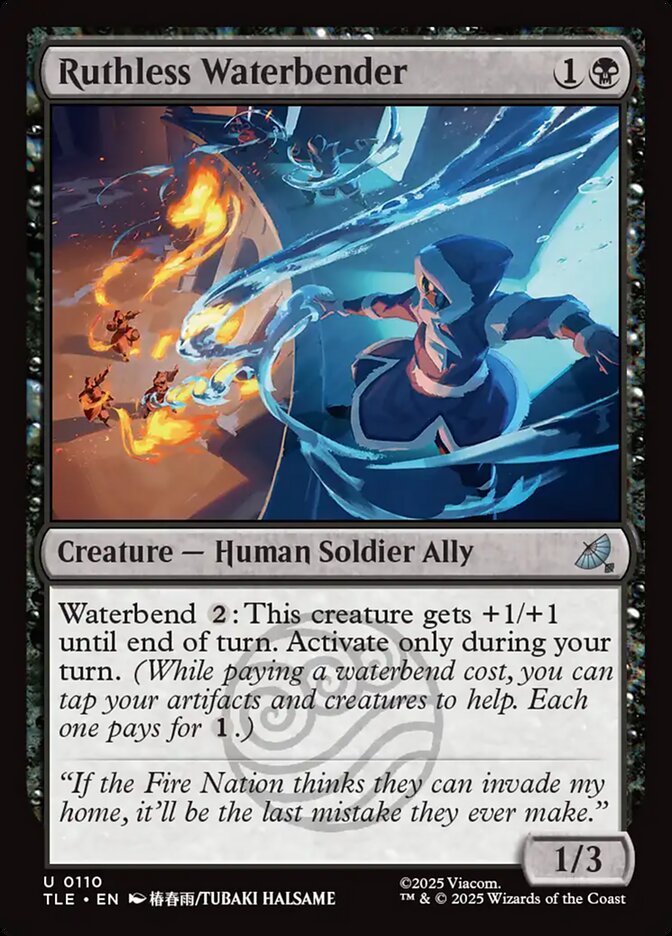 Ruthless Waterbender 110 (Avatar: The Last Airbender: Eternal-Legal)  | Good Games Adelaide SA