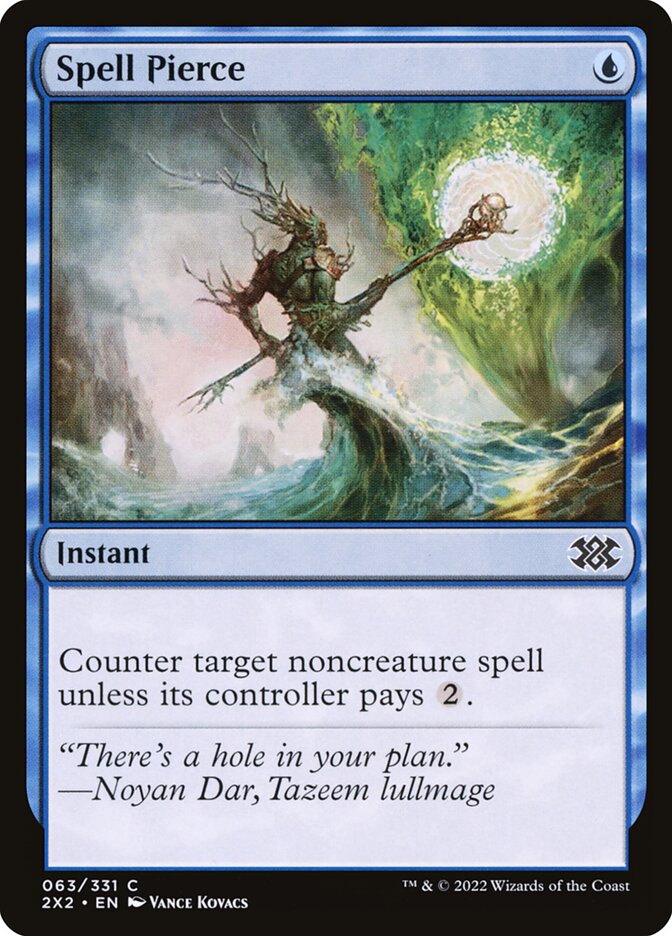 Spell Pierce 63 (Double Masters 2022)  - Foil | Good Games Adelaide SA