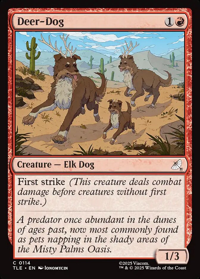 Deer-Dog 114 (Avatar: The Last Airbender: Eternal-Legal)  | Good Games Adelaide SA