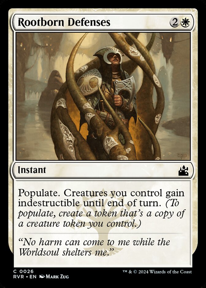 Rootborn Defenses 26 (Ravnica Remastered)  | Good Games Adelaide SA