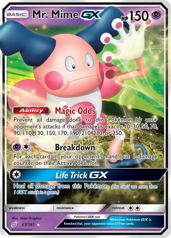 Mr. Mime GX 67/181 (SM - Team Up)  - Holofoil | Good Games Adelaide SA