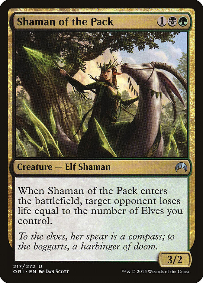 Shaman of the Pack 217 (Magic Origins)  - Foil | Good Games Adelaide SA