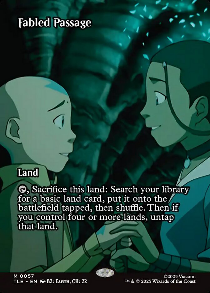 Fabled Passage 57/0 (Avatar: The Last Airbender: Eternal-Legal)  - Borderless | Good Games Adelaide SA