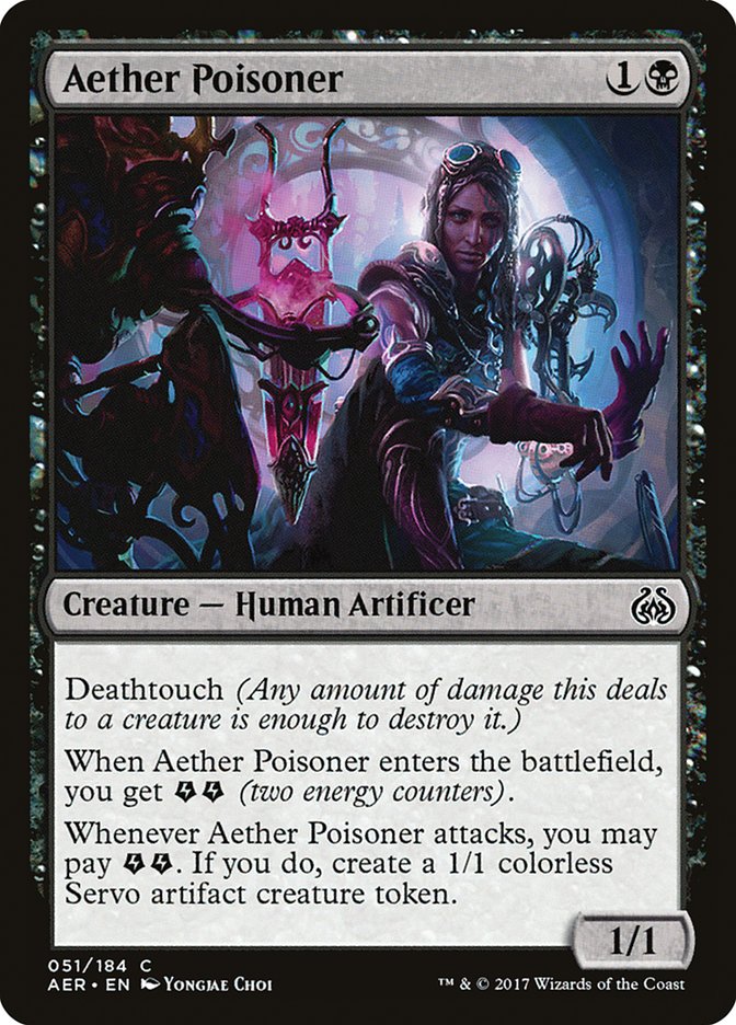 Aether Poisoner 51 (Aether Revolt)  | Good Games Adelaide SA