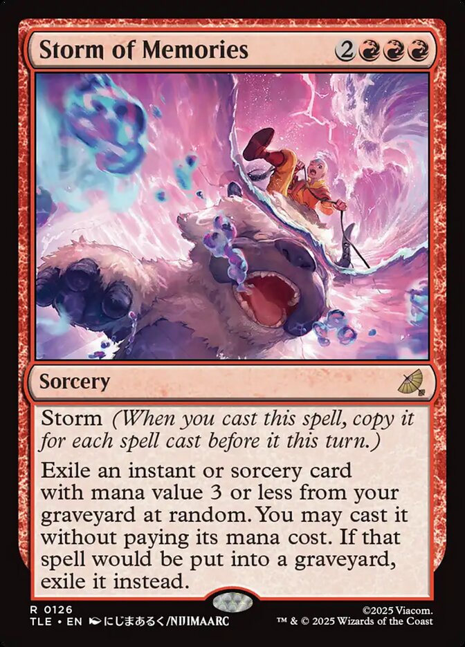 Storm of Memories 126 (Avatar: The Last Airbender: Eternal-Legal)  | Good Games Adelaide SA