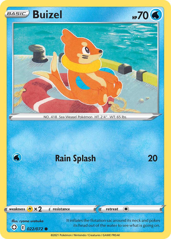 Buizel 022/072 (Shining Fates)  | Good Games Adelaide SA