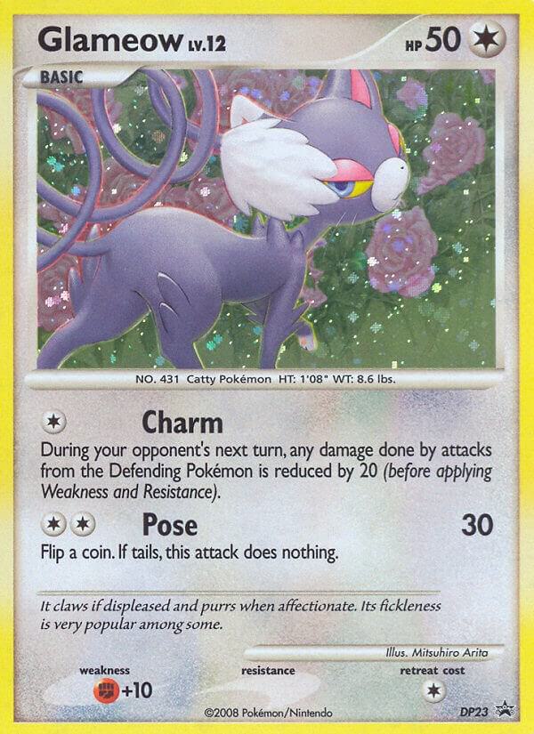 Glameow DP23 (Diamond and Pearl Promos)  - Holofoil | Good Games Adelaide SA