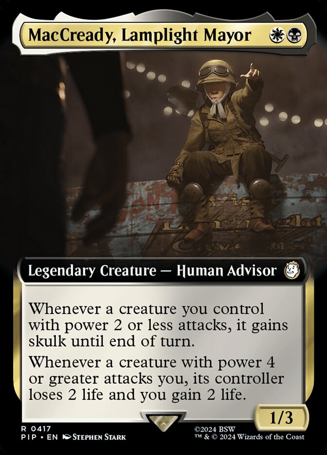 MacCready, Lamplight Mayor 417 (Universes Beyond: Fallout)  | Good Games Adelaide SA