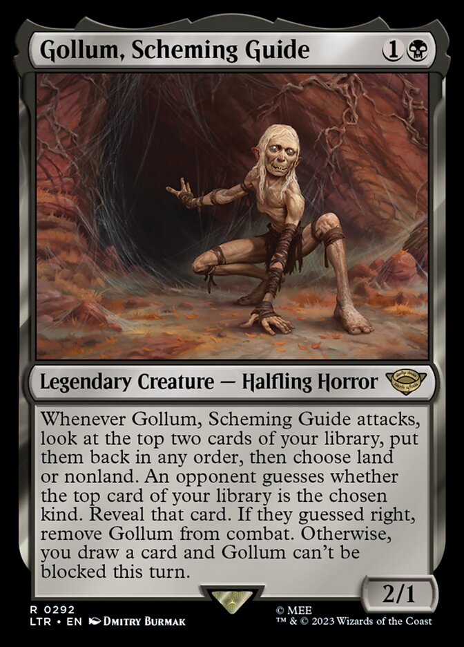 Gollum, Scheming Guide 292 (Universes Beyond: The Lord of the Rings: Tales of Middle-earth)  | Good Games Adelaide SA