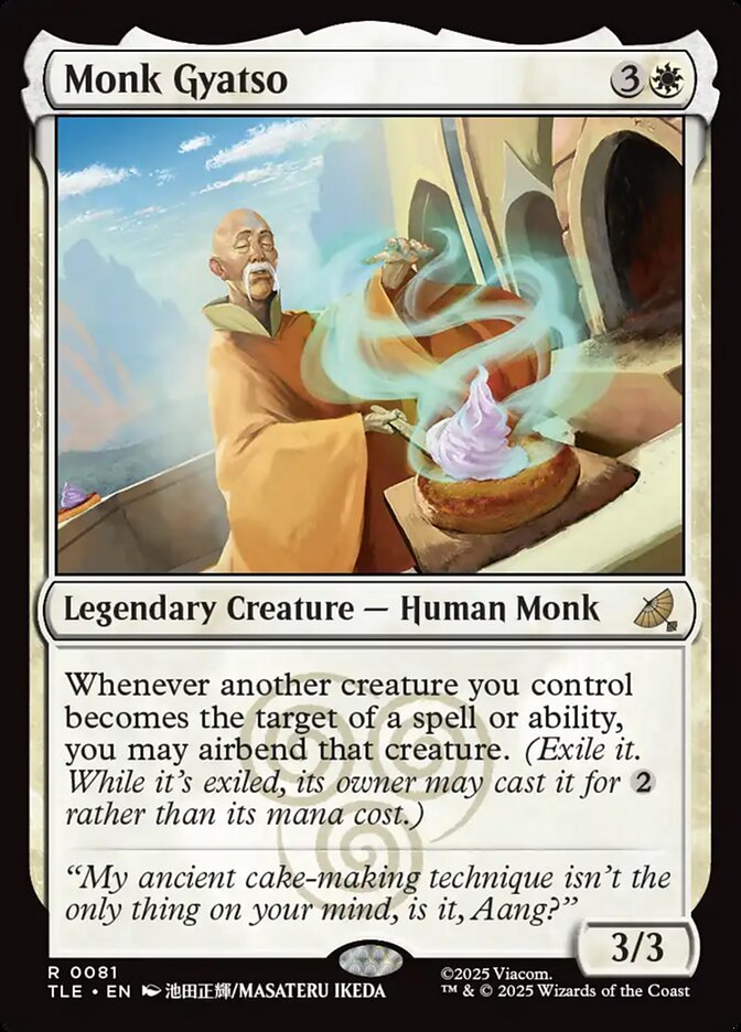 Monk Gyatso 81 (Avatar: The Last Airbender: Eternal-Legal)  | Good Games Adelaide SA