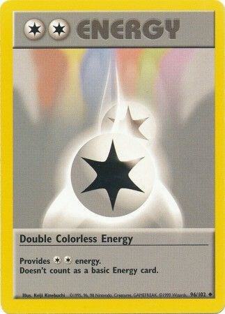 Double Colorless Energy 096/102 (Base Set)  | Good Games Adelaide SA
