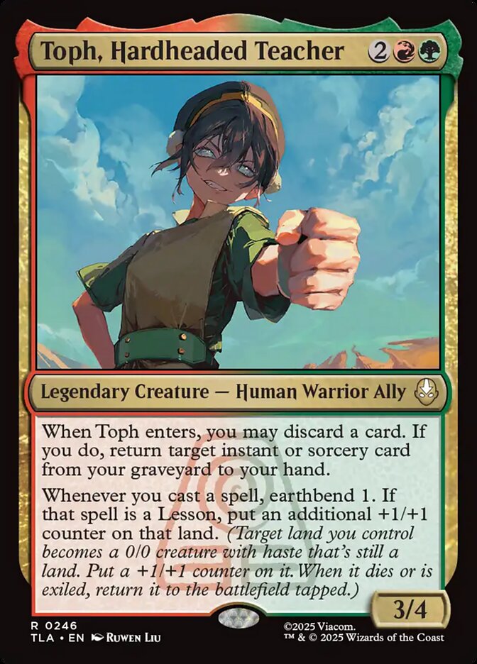 Toph, Hardheaded Teacher 246 (Avatar: The Last Airbender)  | Good Games Adelaide SA
