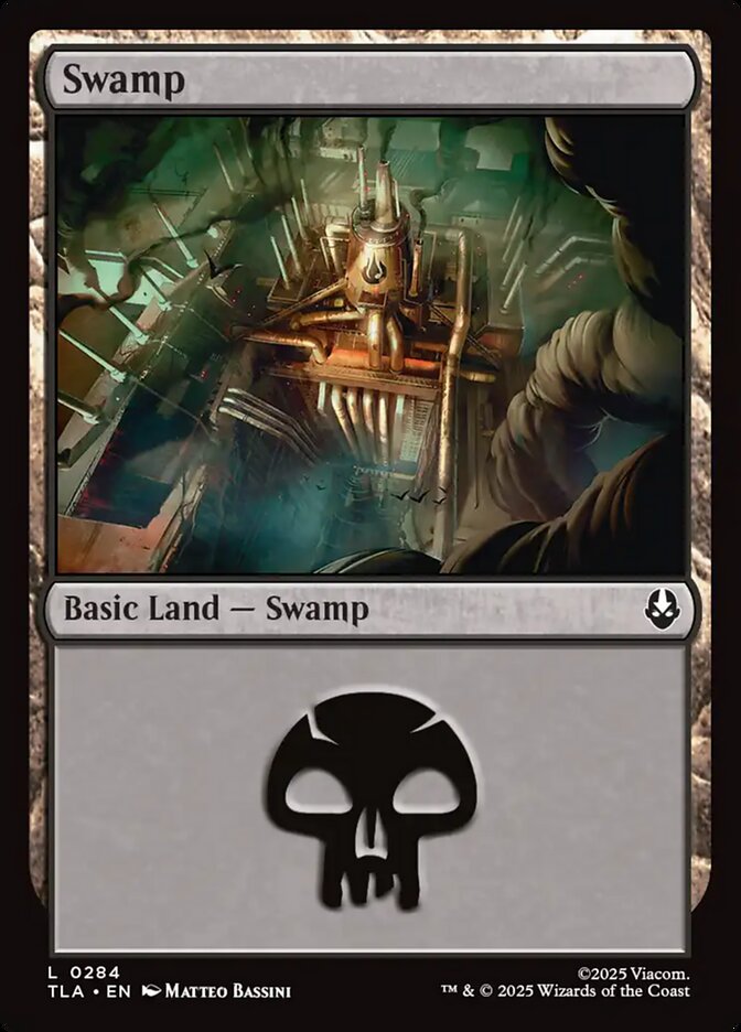 Swamp 284 (Avatar: The Last Airbender)  - Foil | Good Games Adelaide SA