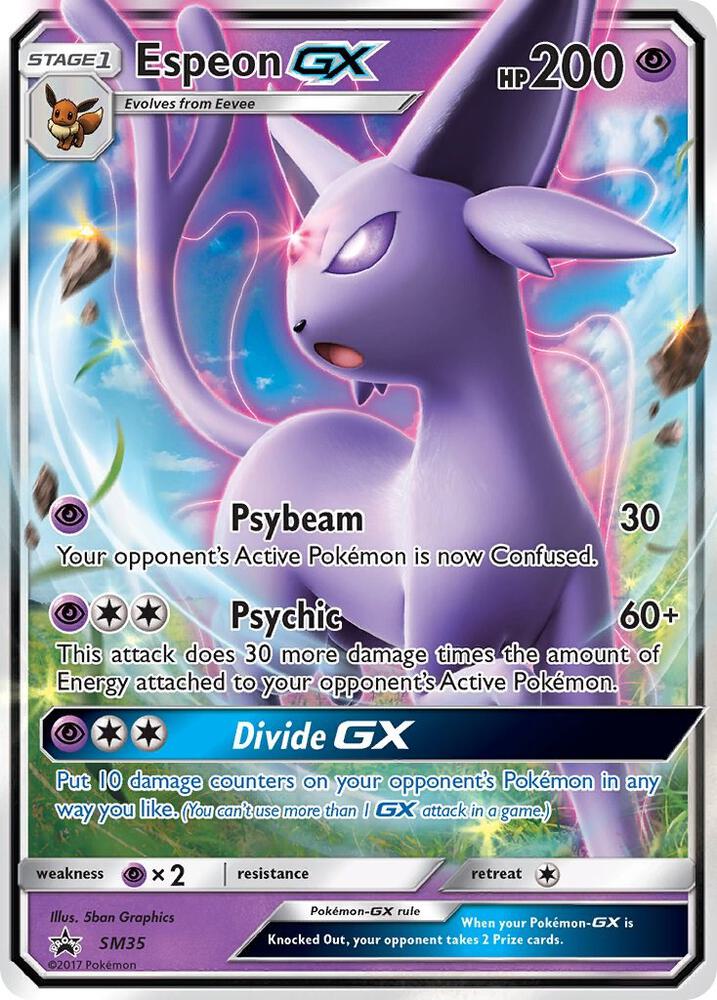 Espeon GX SM35 (SM Promos)  - Holofoil | Good Games Adelaide SA