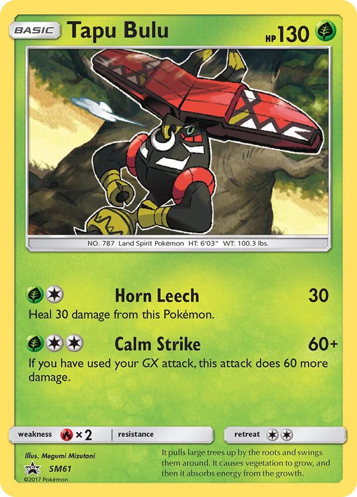 Tapu Bulu SM61 (SM Promos)  - Holofoil | Good Games Adelaide SA