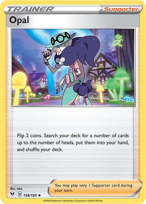 Opal 158/185 (SWSH04: Vivid Voltage)  - Reverse Holofoil | Good Games Adelaide SA