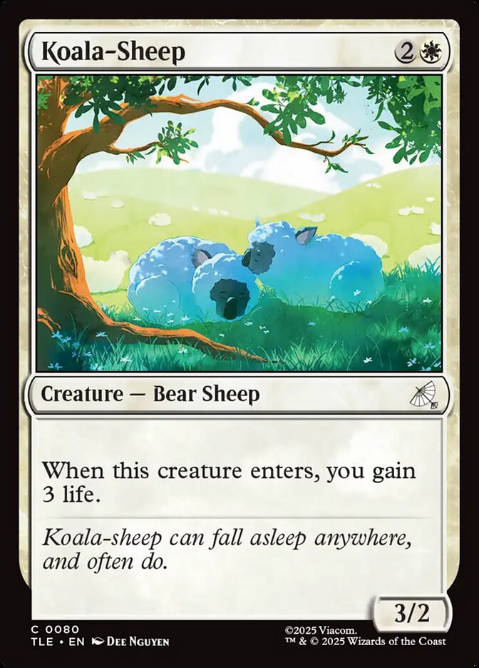 Koala-Sheep 80 (Avatar: The Last Airbender: Eternal-Legal)  | Good Games Adelaide SA