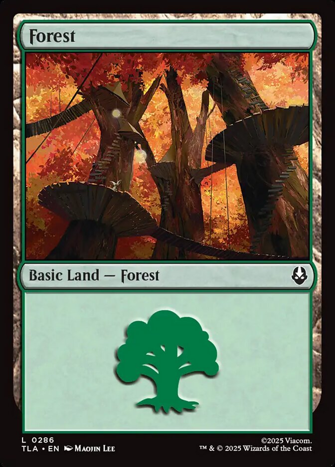 Forest 286 (Avatar: The Last Airbender)  - Foil | Good Games Adelaide SA