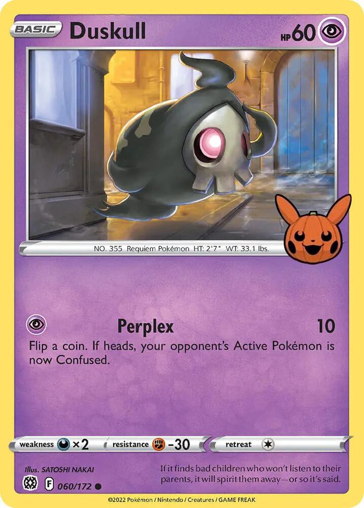 Duskull 060/172 (Trick or Trade BOOster Bundle)  | Good Games Adelaide SA