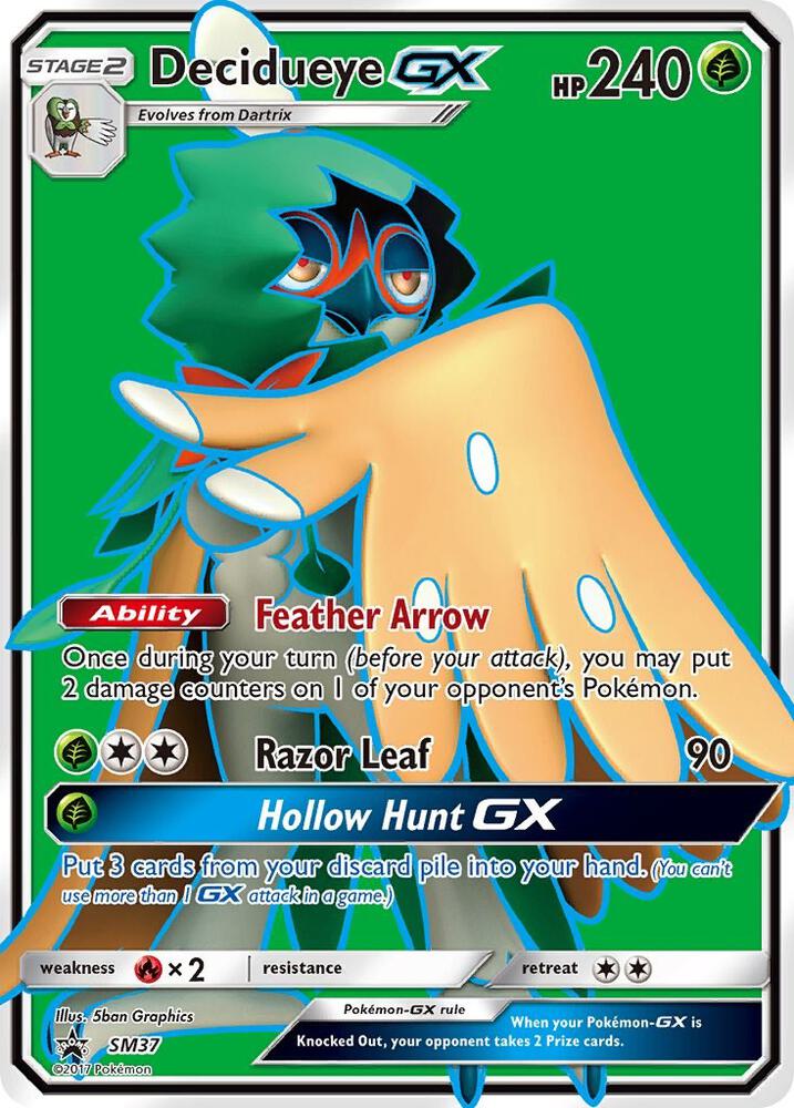 Decidueye GX SM37 (SM Promos)  - Holofoil | Good Games Adelaide SA