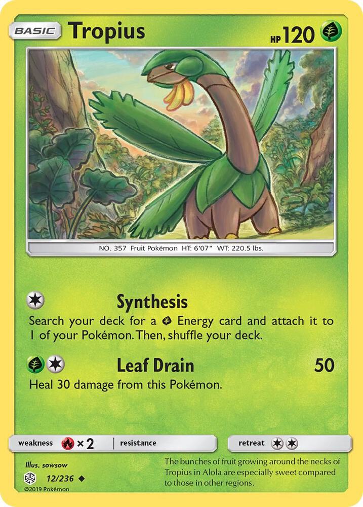 Tropius 12/236 (SM - Cosmic Eclipse)  | Good Games Adelaide SA