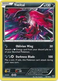 Yveltal 78 146 Cracked Ice Holo 078/146 (Deck Exclusives)  - Holofoil | Good Games Adelaide SA