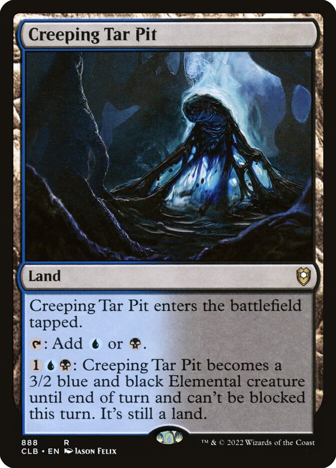 Creeping Tar Pit 888 (Commander Legends: Battle for Baldur's Gate)  | Good Games Adelaide SA