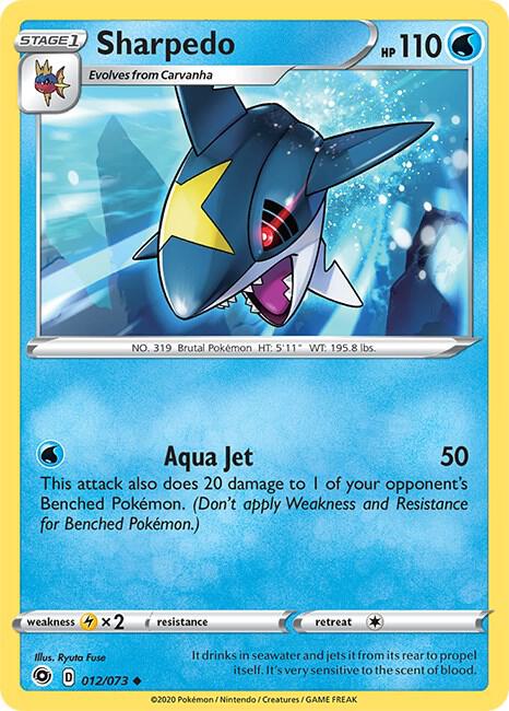 Sharpedo 12/73 (Champion's Path)  | Good Games Adelaide SA