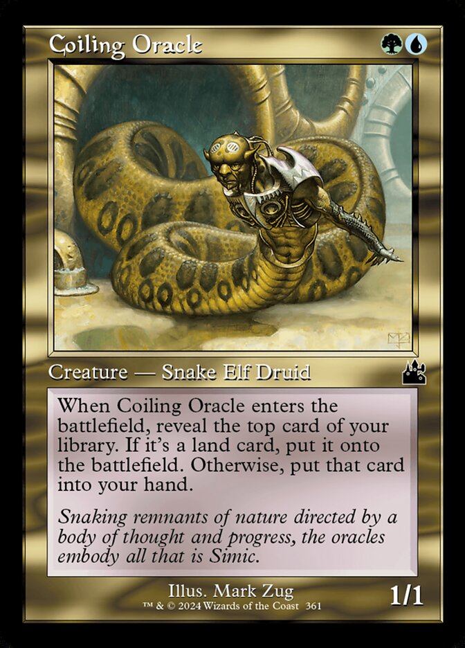 Coiling Oracle 361 (Ravnica Remastered)  | Good Games Adelaide SA