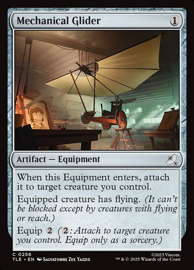 Mechanical Glider 256 (Avatar: The Last Airbender: Eternal-Legal)  - Foil | Good Games Adelaide SA
