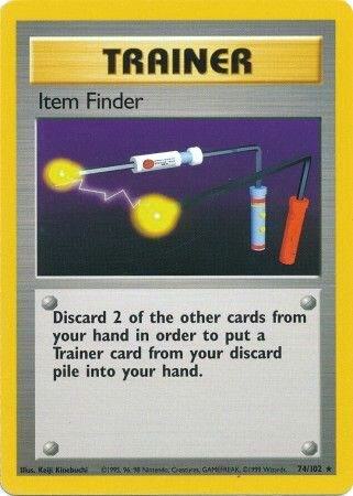 Item Finder 074/102 (Base Set)  - Unlimited Normal | Good Games Adelaide SA