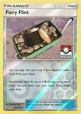 Fiery Flint 60a 70 Pokemon League 060a/070 (League & Championship Cards)  - Reverse Holofoil | Good Games Adelaide SA