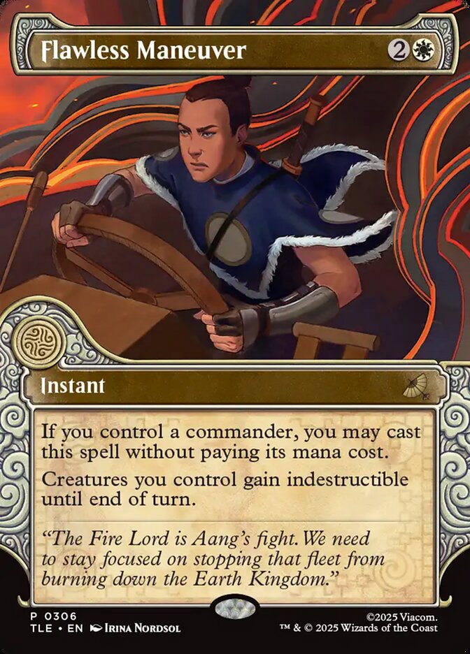 Flawless Maneuver 306/0 (Avatar: The Last Airbender: Eternal-Legal)  - Showcase | Good Games Adelaide SA