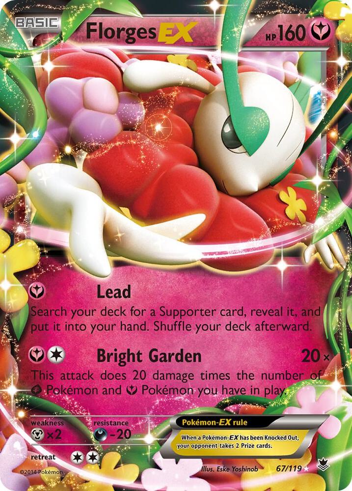 Florges EX 67/119 (XY - Phantom Forces)  - Holofoil | Good Games Adelaide SA