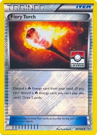 Fiery Torch 89 106 Pokemon League 089/106 (League & Championship Cards)  - Reverse Holofoil | Good Games Adelaide SA