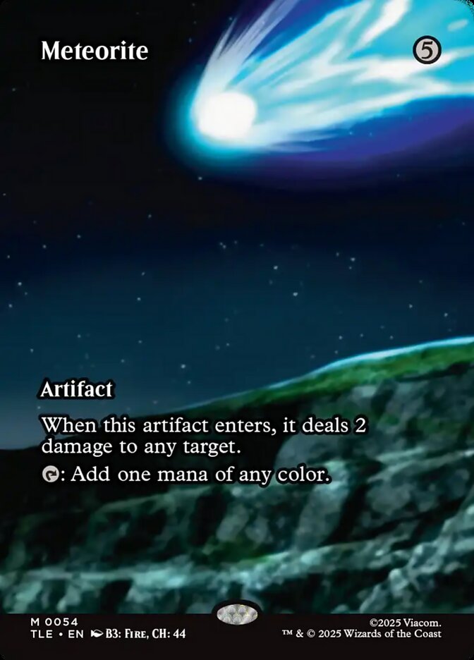 Meteorite 54/0 (Avatar: The Last Airbender: Eternal-Legal)  - Borderless | Good Games Adelaide SA