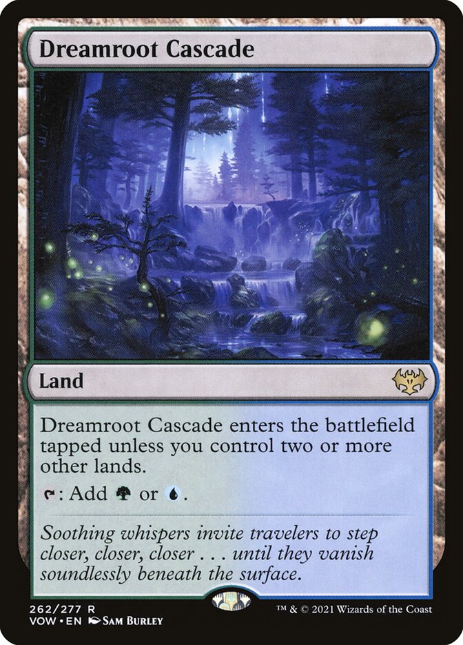 Dreamroot Cascade 262 (Innistrad: Crimson Vow)  - Foil | Good Games Adelaide SA