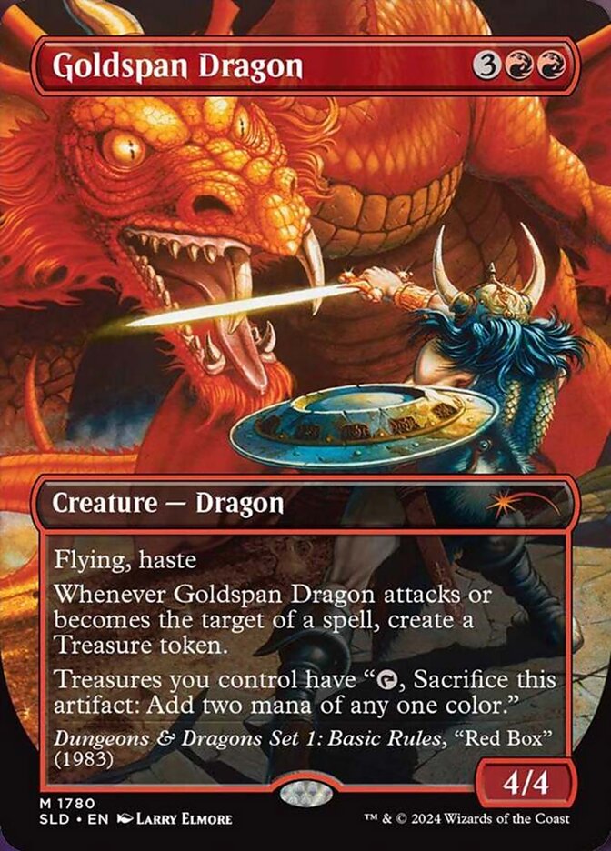 Goldspan Dragon 1780 (Secret Lair Drop Series)  | Good Games Adelaide SA