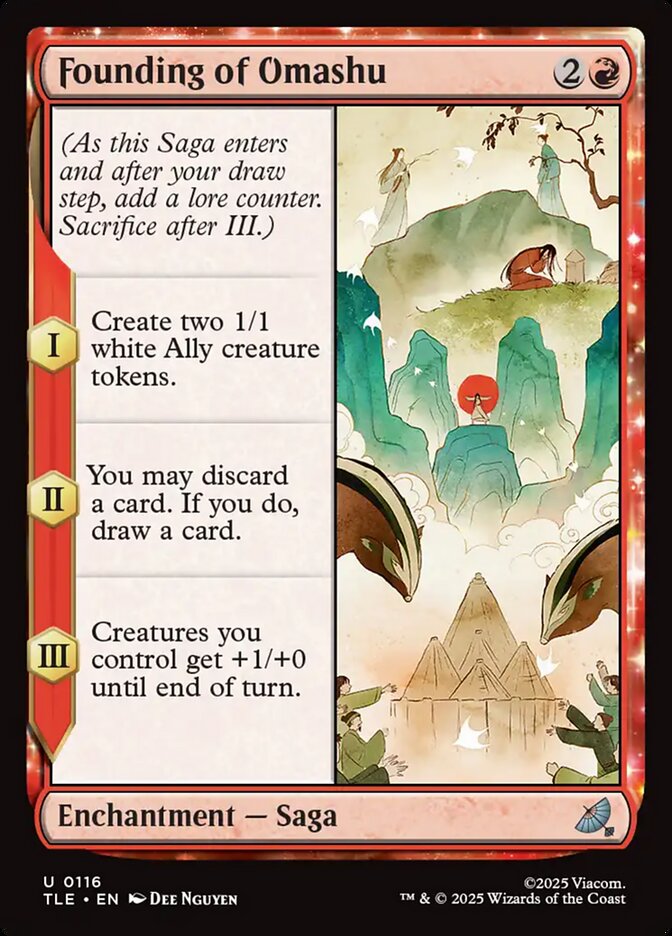 Founding of Omashu 116 (Avatar: The Last Airbender: Eternal-Legal)  - Foil | Good Games Adelaide SA