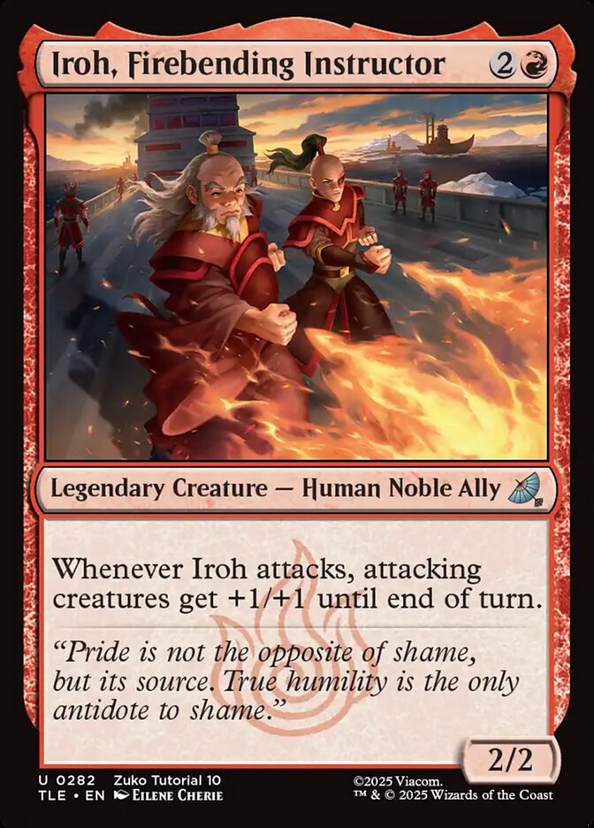 Iroh, Firebending Instructor 282 (Avatar: The Last Airbender: Eternal-Legal)  | Good Games Adelaide SA