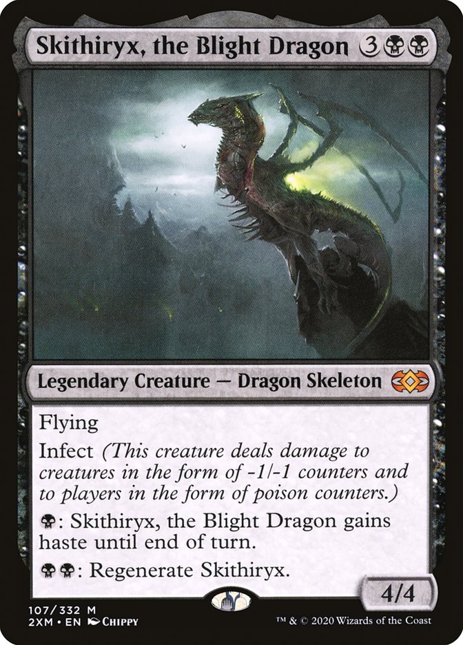 Skithiryx, the Blight Dragon 107 (Double Masters)  | Good Games Adelaide SA